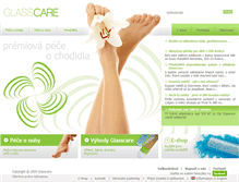 Tablet Screenshot of glasscare.cz